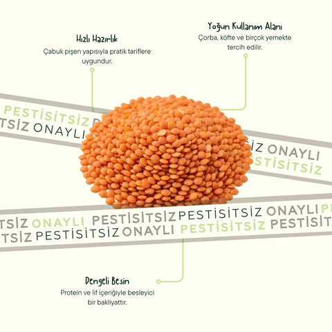 Mercimek Kirmizi 500 gr