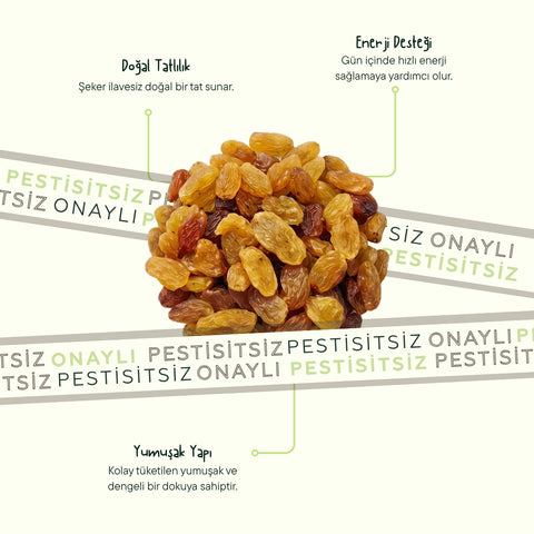 Kuru Üzüm 200 Gram Paket