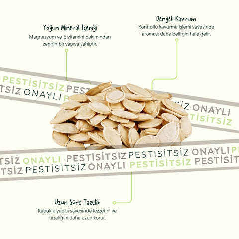 Kabak Çekirdeği (Kavrulmuş) 200 Gram Paket