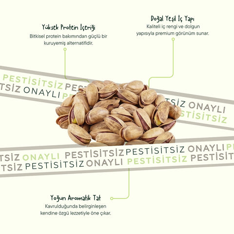 Antep Fistiği (Kavrulmuş) 200 Gram Paket