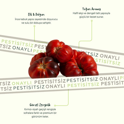 Esmer Siyah Domates 500 Gr Paket