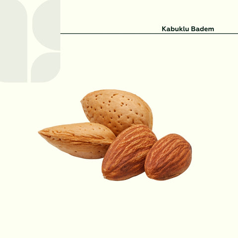 Kabuklu Badem 500 Gram Paket