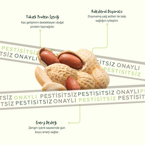 Kabuklu Yer Fıstığı 500 Gram Paket