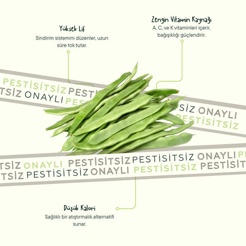 Taze Fasulye 500 Gram Paket