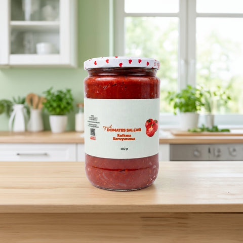 Domates Salçasi 650 Gram Cam