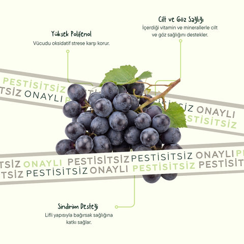 Siyah Üzüm 500 Gr Paket