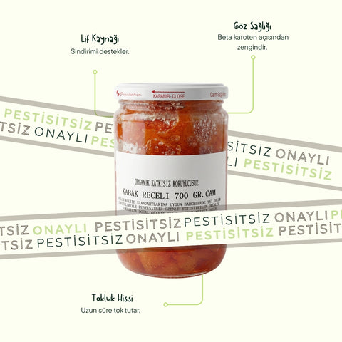 Kabak Reçeli 700 GR.CAM