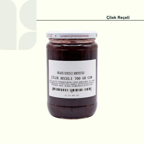 Çilek Reçeli 700 GR.CAM