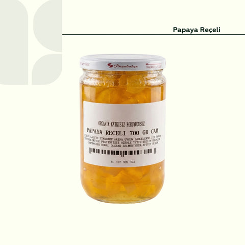 Papaya Reçeli 700 GR.CAM