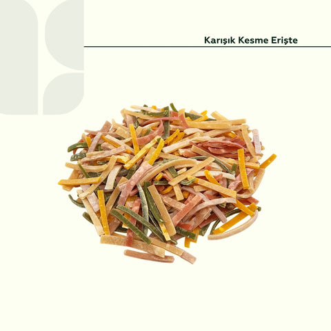 Karışık Kesme Erişte 500 Gr Paket