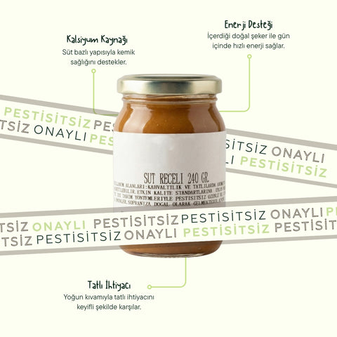 Süt Reçeli 240 Gr Adet