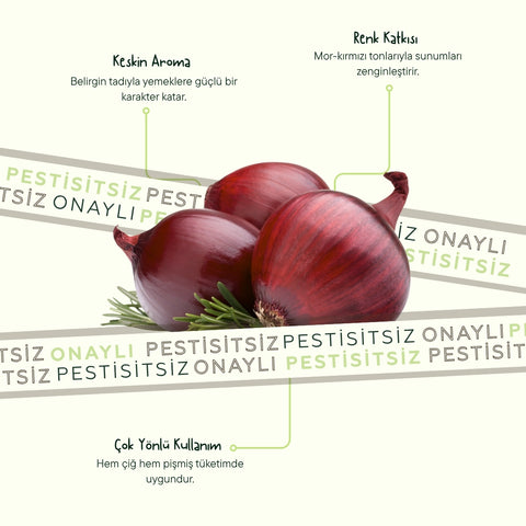 Kırmızı Soğan 500 Gr