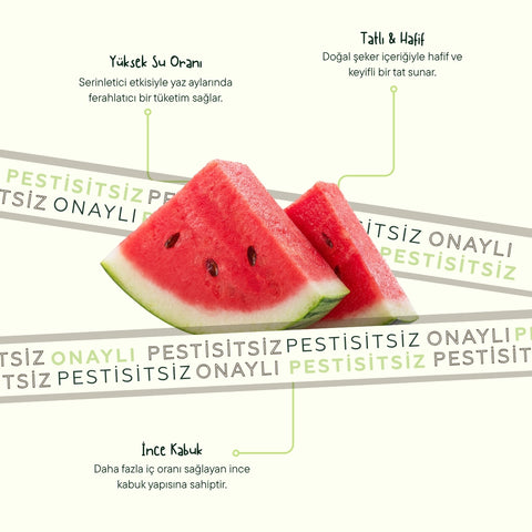 Tarladan Yerli Karpuz 4 Kg Üstü Adet