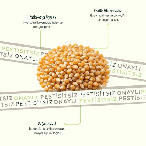Popkorn Misir 500 Gr Paket