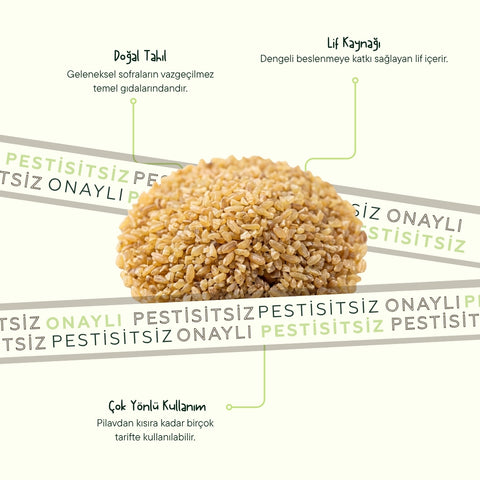 Bulgur 500 Gr Paket